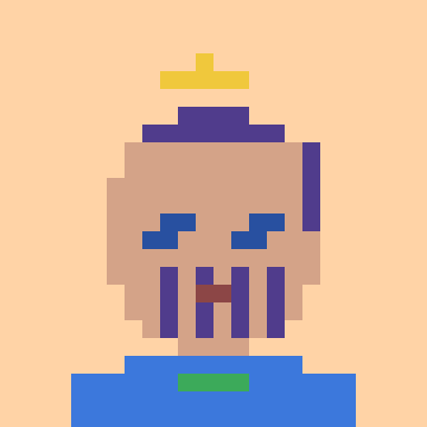Cryptopunks-Porträt von Dali