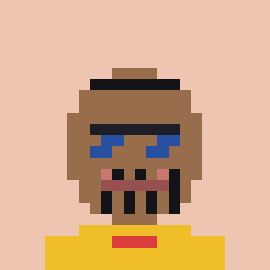 Cryptopunks-Porträt von GoMaster