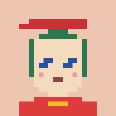 Cryptopunks-Porträt von Hitchcock