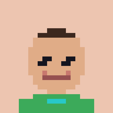 Cryptopunks-Porträt von Hunter