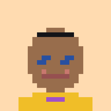 Cryptopunks-Porträt von Journey