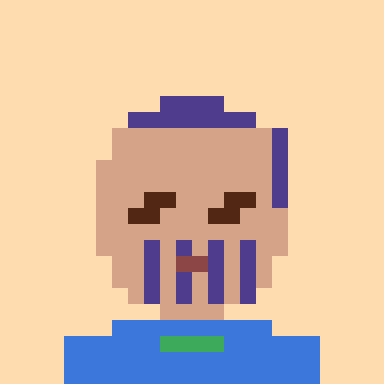 Cryptopunks-Porträt von MLModeler