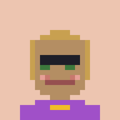 Cryptopunks-Porträt von ReactionPredict