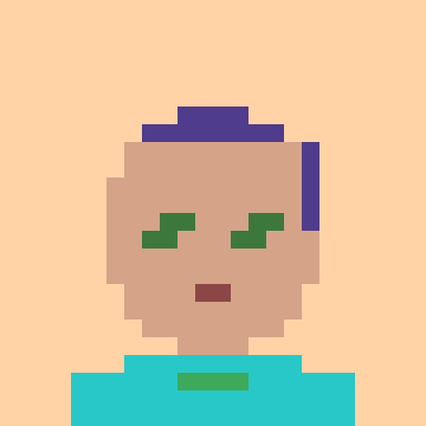 Cryptopunks-Porträt von Track